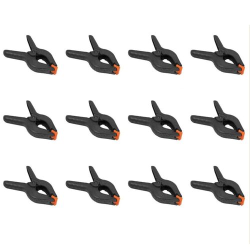 Pinces à bascule en plastique et Nylon pour menuiserie, outils de bricolage, pince à ressort pour Studio Photo, Klemmen Sauterelle 2 pouces, 10 pièces