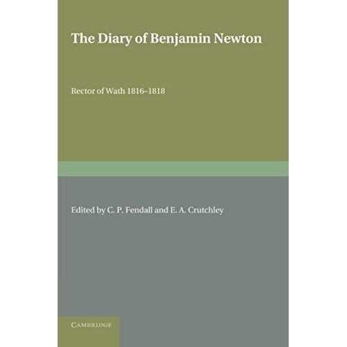 The Diary Of Benjamin Newton