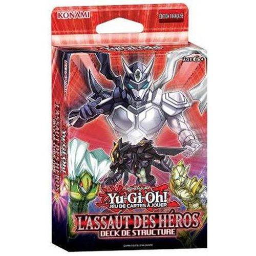 Konami Yu-Gi-Oh! Jeu De Cartes À Jouer - Deck De Structure L'assaut Des Héros