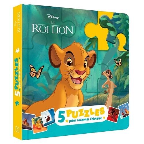 Le Roi Lion - 5 Puzzles Pour Raconter L'histoire