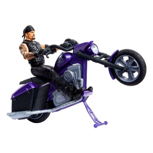 Wwe  Véhicule Slamcycle Wrekkin Et Figurine Undertaker