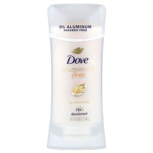 Dove, Déodorant Sans Aluminium, Lait D'avoine Et Vanille, 74 G 