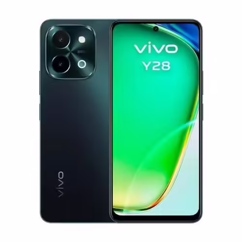 VIVO Y28 17 cm (6.68") Double SIM hybride Android 14 4G USB Type-C 4 Go 128 Go 5000 mAh Vert