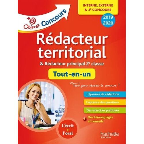 Rédacteur Territorial & Rédacteur Principal 2e Classe - Tout-En-Un - Edition 2019-2020
