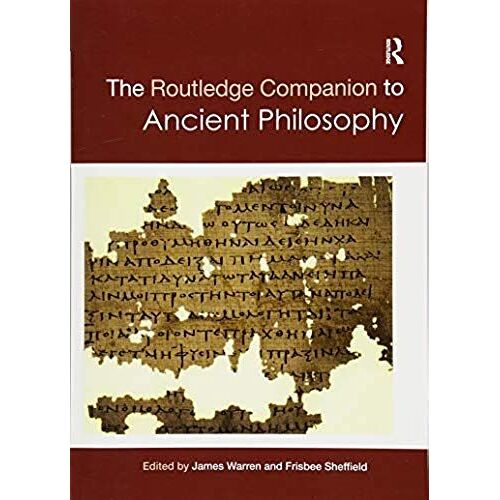 Routledge Companion To Ancient Philosophy