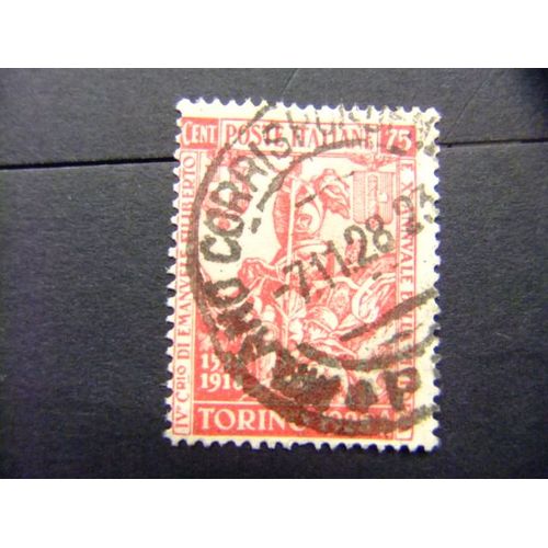 L 122 Italia Italie 1928 / Emmanuel Y El Soldado / Yvert 218 Fu