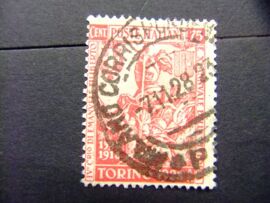 L 122 Italia Italie 1928 / Emmanuel Y El Soldado / Yvert 218 Fu