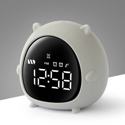 Réveil numérique pour enfants, sommeil, chevet, réveil, température, répétition, minuterie, chambre, table, bureau