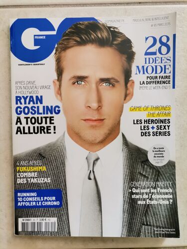Gq Gentlemen's Quarterly France No 85