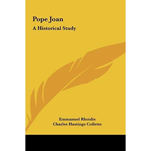 Pope Joan: A Historical Study
