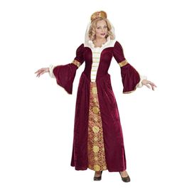Déguisement Reine Médiévale Bordeaux Femme