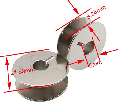 20PCS BOBBINS & 2PCS Boîte à canette Compatible avec/Remplacement pour Marque PFAFF 138 238 335 437 438 439 460 1222 Marque PFAFF HOME 1212 2022 6120 6230 6232 6250 7560