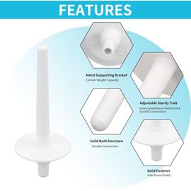 Plastique Bobine Pin pour Singer Machines Série 974 à Coudre Bobine Ménage Machine à Coudre Remplacement Bobine Porte-Bobine Auxiliaire Bobine Pin