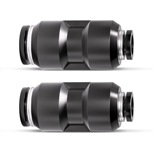 KALANKA-20 pièces 8mm à 10mm diamètre noir réducteur Push joint pneumatique joint pneumatique à dégagement rapide