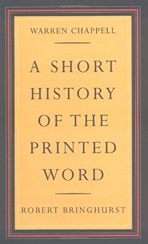 A Short History Of The Printed Word