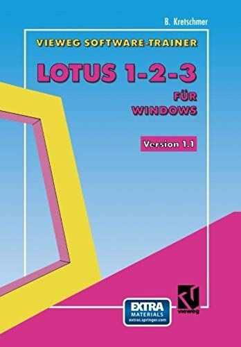 Vieweg-Software-Trainer Lotus 1-2-3 Für Windows