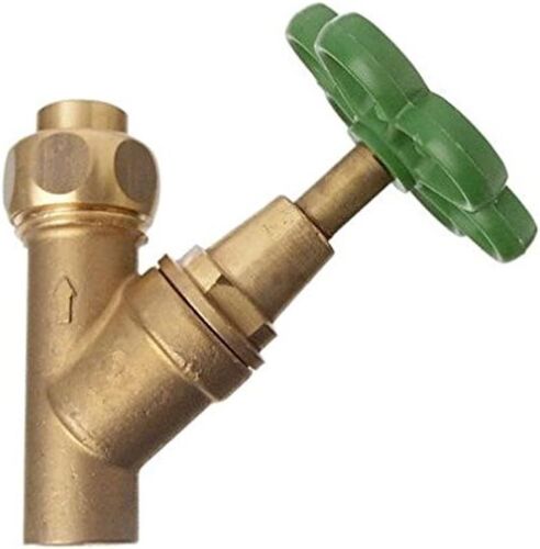 KALANKA-à siège incliné, laiton + connecteur Raccord union avec lötmuffen, sans purge A 18 mm, 1 pièce, t570304