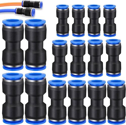 KALANKA-16 Pcs 6mm/8mm/10mm/12mm diamètre pneumatique réducteur Push adapter raccord réducteur rapide