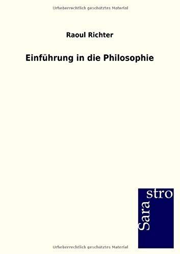 Einführung In Die Philosophie