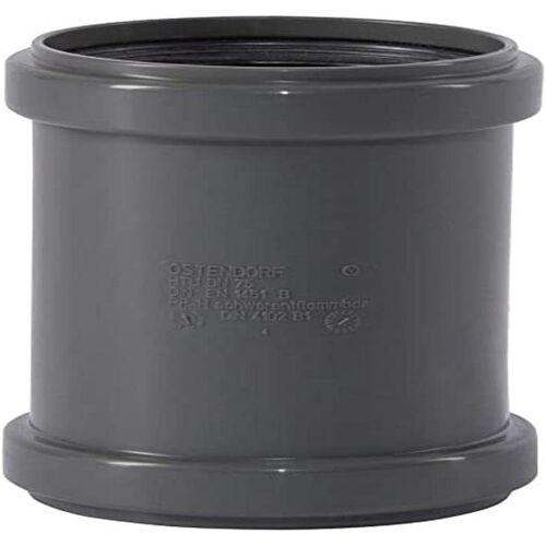 KALANKA-HTsafe dn75 Manchon coulissant DN 75 mm pour tuyau HT Gris