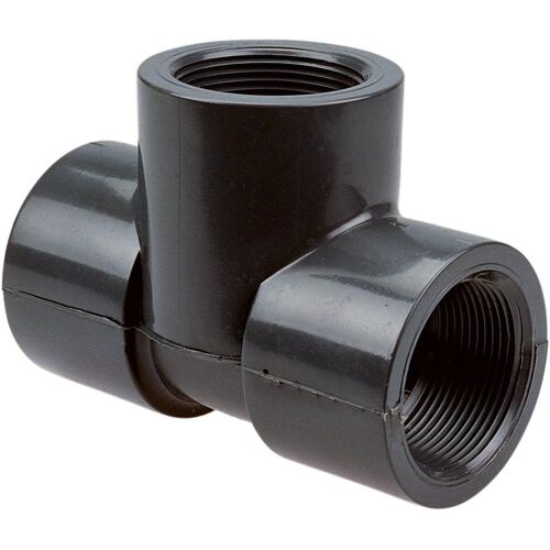 KALANKA-NIBCO Raccord de tuyau en PVC série 4512-3-3, en T, annexe 80, 1/2"" NPT femelle