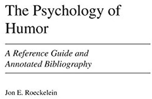 The Psychology Of Humor