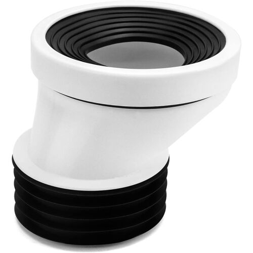 KALANKA-Connecteur de Cuvette de WC Décalé 50 mm, Accordement pour WC à Sortie Verticale