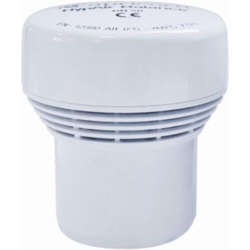 KALANKA-valve d'admission pour conduit d'eaux usées dN50 pour sanitaires/soupape de ventilation-écran air balance : 50 mm