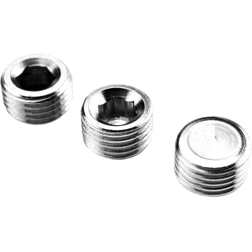 KALANKA-Bouchon d'obturation BSP 6,35 mm à filetage interne hexagonal pour interrupteur de compresseur d'air