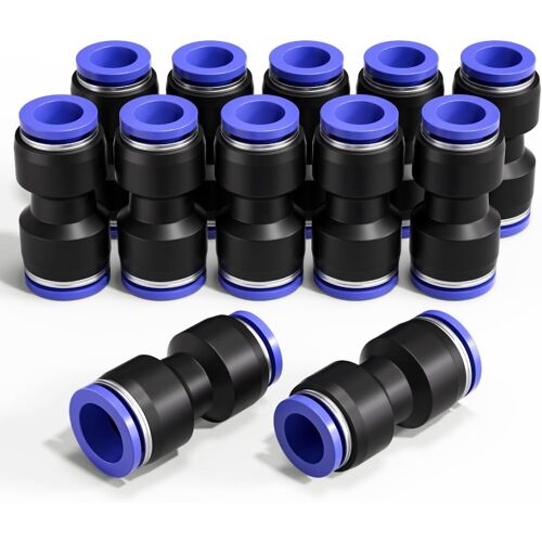KALANKA-12 Pcs 6mm à 8mm diamètre pneumatique réducteur Push adapter raccord réducteur rapide (PG6-8)