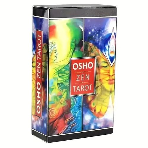 Tarot Osho Zen ¿ Jeu De Cartes De Divination, 78 Cartes En Anglais, Intuition Et Réflexion, Coffret Spirituel
