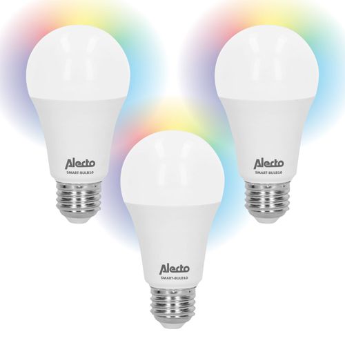 Smart Lampe LED Wi-Fi Alecto SMART-BULB10 TRIPLE