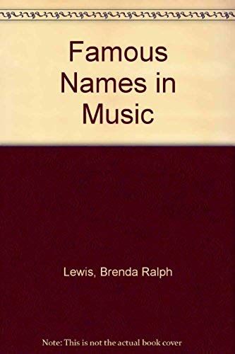 Famous Names In Music