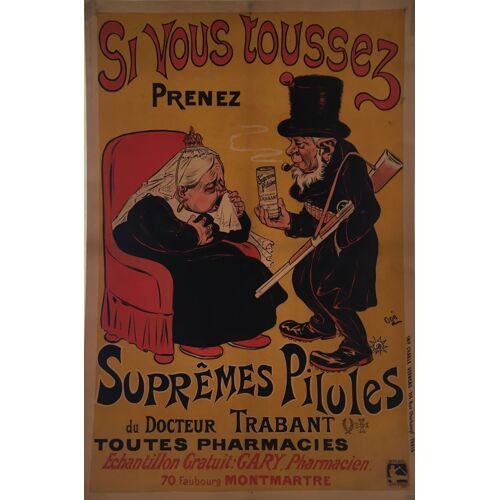Affiche Suprême Pilules Trabant
