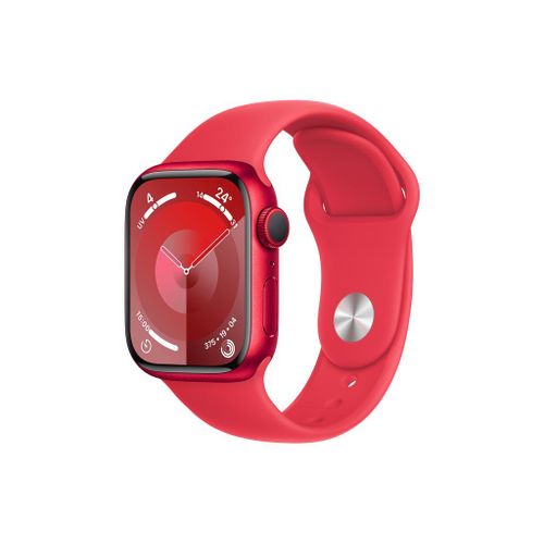 Apple Watch Series 9 GPS - (Product) Red - Boîtier Aluminium 41 mm Rouge - Bracelet M/L