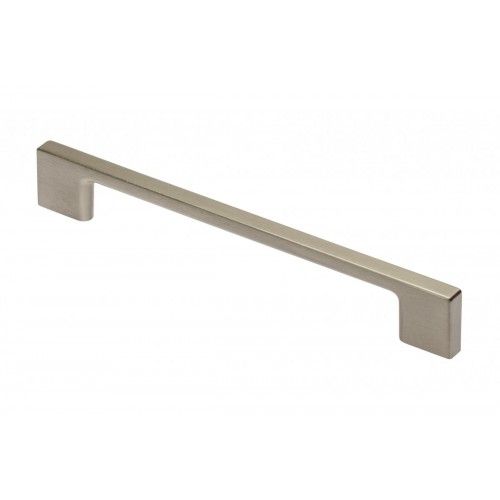 Poignée de meuble en zamak UZ-819 - longueur 193 mm - entraxe 160 mm - inox SYNERCIA