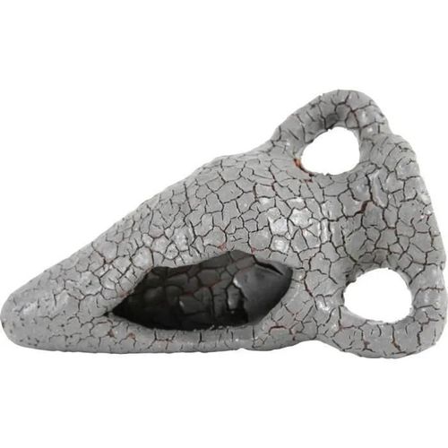 Décor Pour Aquarium - Amphore Etna - Céramique - Gris - Cachette Pour Poissons - Inspiré De L'etna