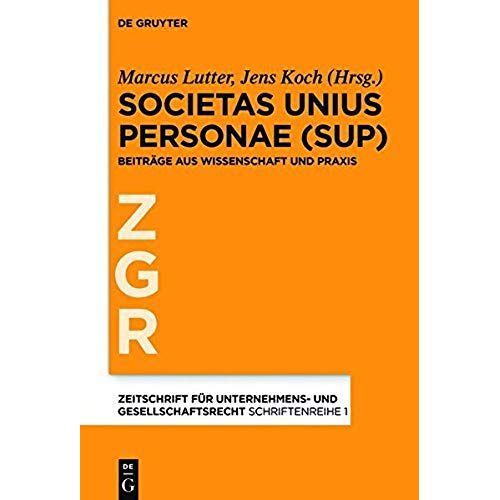 Societas Unius Personae (Sup)