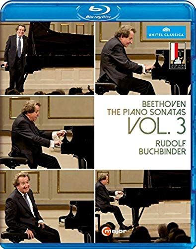 Beethoven:Piano Sonatas 3 [Rudolf Buchbinder] [C Major Entertainment Blu Ray]