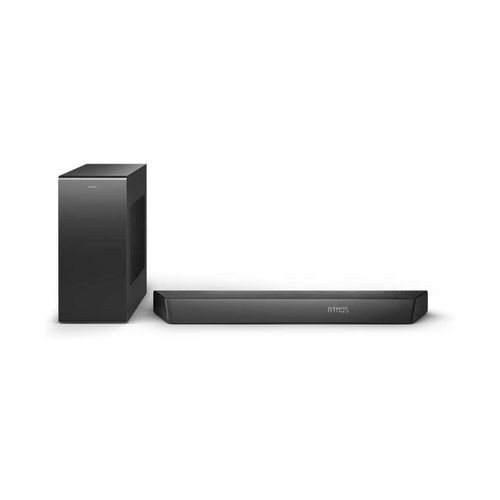 Philips TAB7807/10, 3.1ch Dolby Atmos Soundbar with Wireless Subwoofer, Noir
