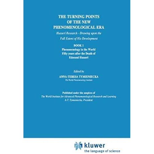 The Turning Points Of The New Phenomenological Era