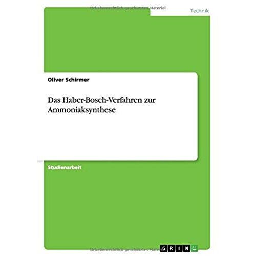 Das Haber-Bosch-Verfahren Zur Ammoniaksynthese
