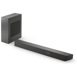 Philips TAB8507B/10, 3.1ch Dolby Atmos Soundbar with Wireless Subwoofer, Noir