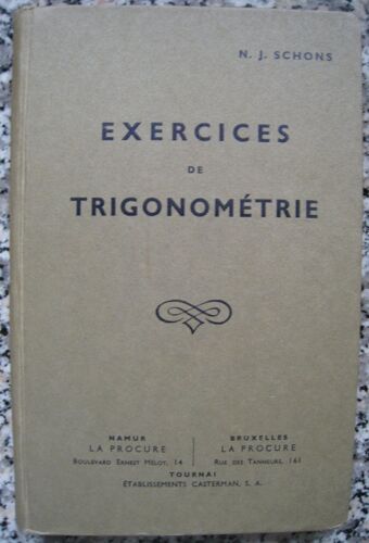 Exercices De Trigonométrie
