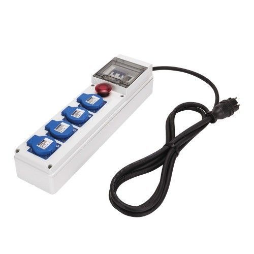 Coffret monophasé 4 prises 2P+T 16A GEWISS