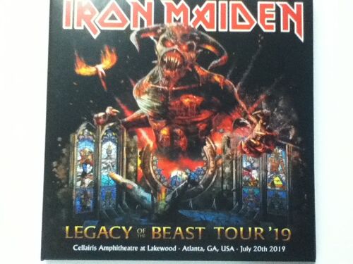 Iron Maiden - Legacy Of The Beast Tour - Atlanta 2019 (Cellairis Amphitheatre) - Digipack 2 Cd