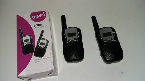 Lot de 2 doubles T-388 radios bidirectionnelles