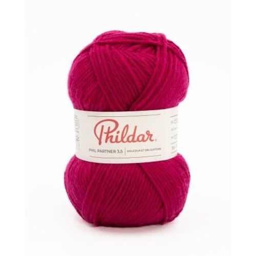 Pelote De Laine À Tricoter Partner 3,5 - Phildar Bengale Rose