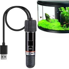 Mini Tige Chauffante Pour Aquarium 10 W, Chauffage Peu Encombrant Pour Aquariums Et Petits Aquariums