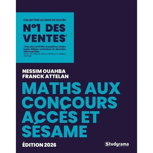 Maths Aux Concours Acces Et Sesame